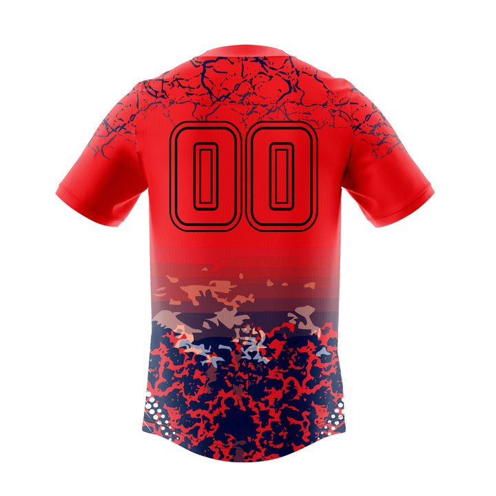 Scarlet Dusk American Football Uniform