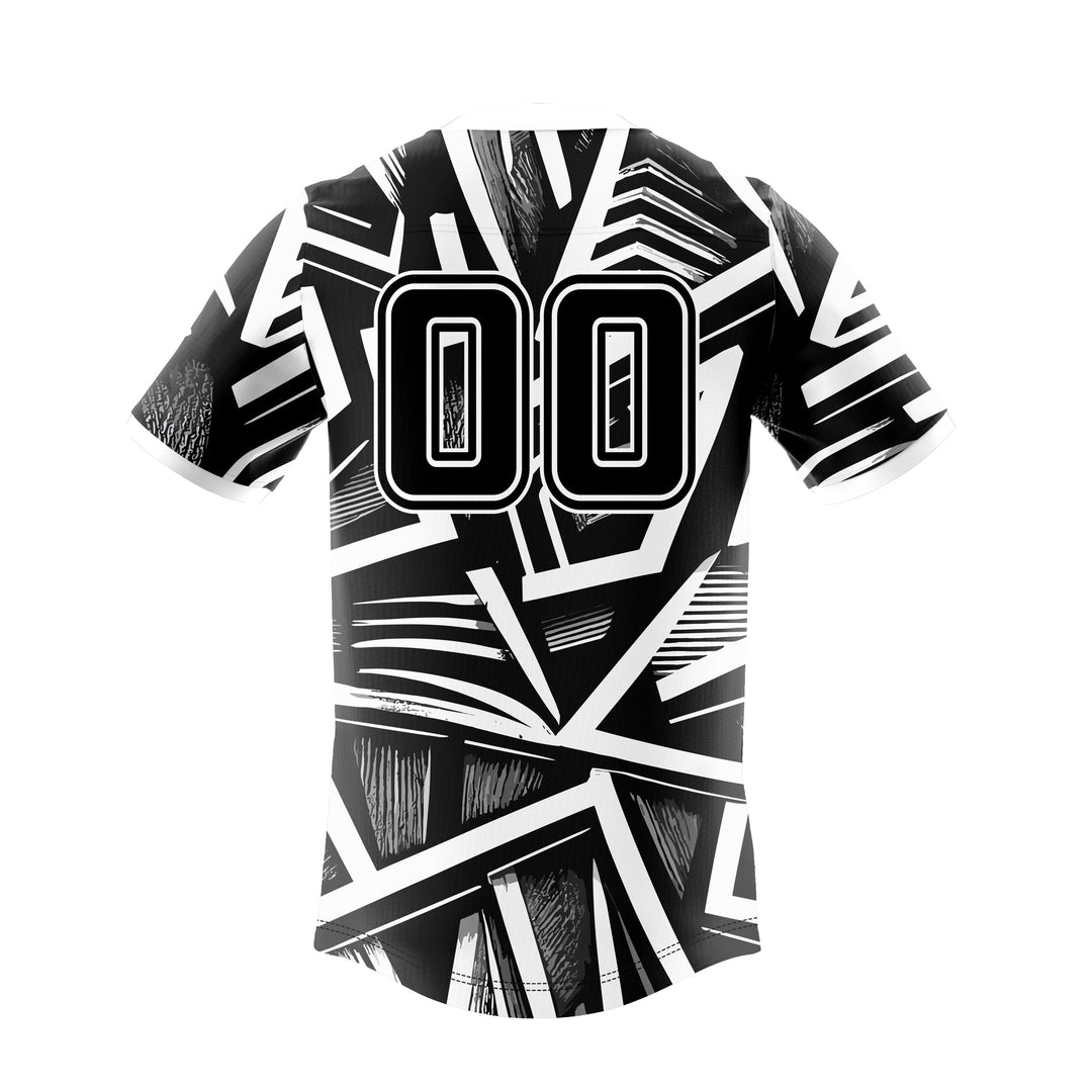 Obsidian Geometry American Football Jersey