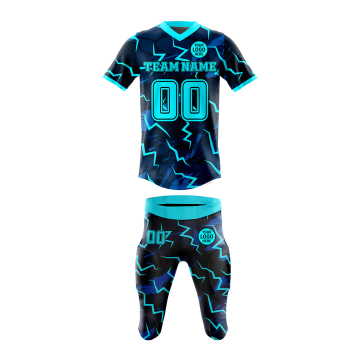 Electric Bolt American Football Uniform