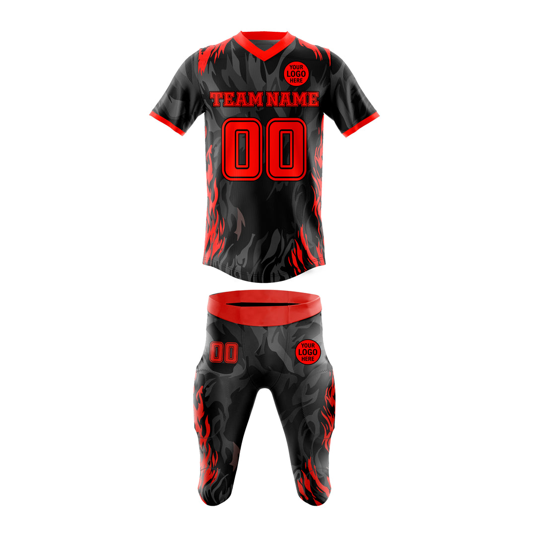Darkfire Rush American Football Uniform