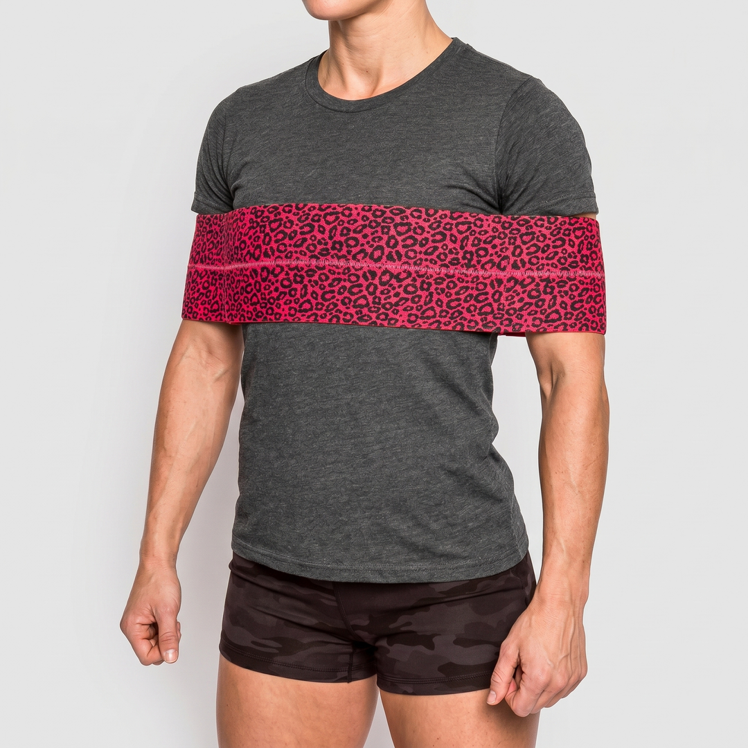 Pink Leopard Slingshot