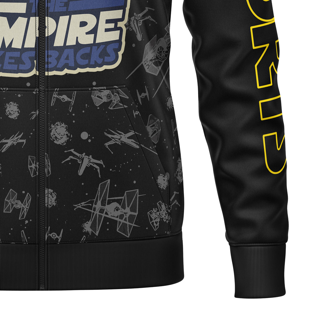 Galactic Grapplers Full-Print Zipper Hoodie For Men/Women
