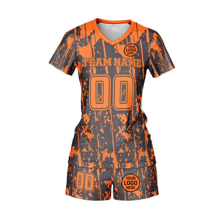 Apex Ember Custom Volleyball Uniform