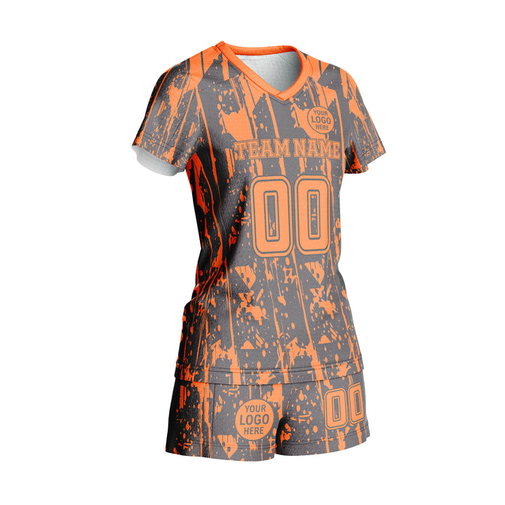 Apex Ember Custom Volleyball Uniform