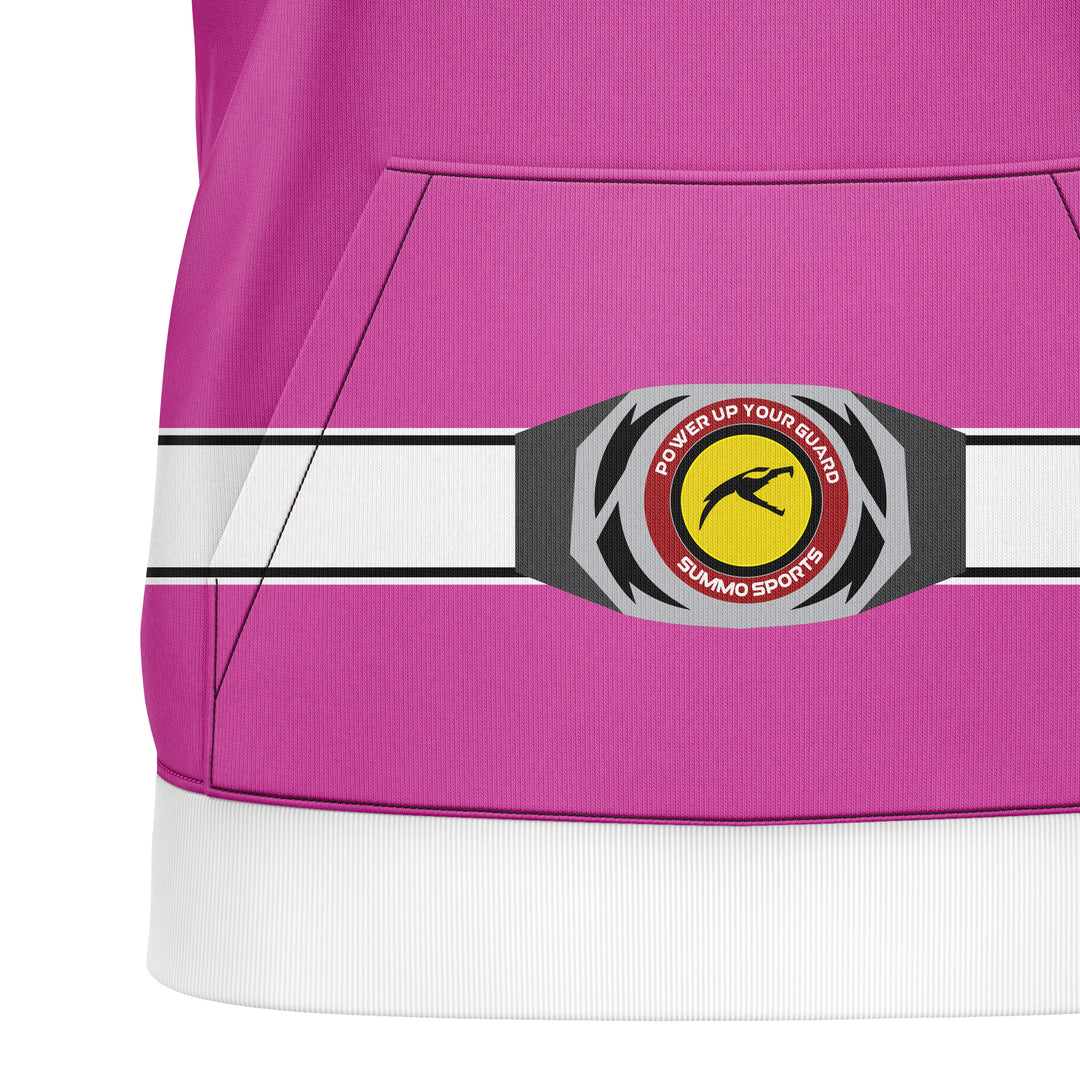 Mighty Morphin Pink Full-Print Hoodie For Men/Women