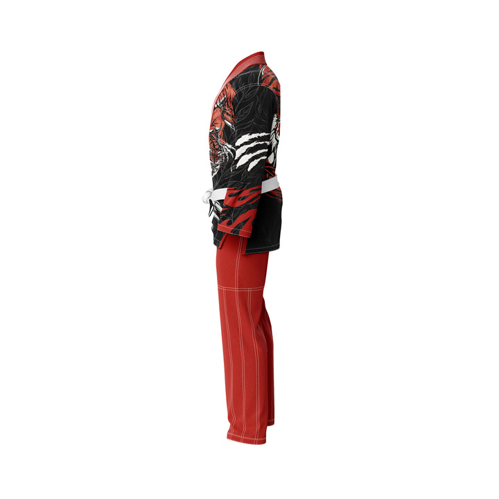 Crimson Predator All Over Printed BJJ Gi