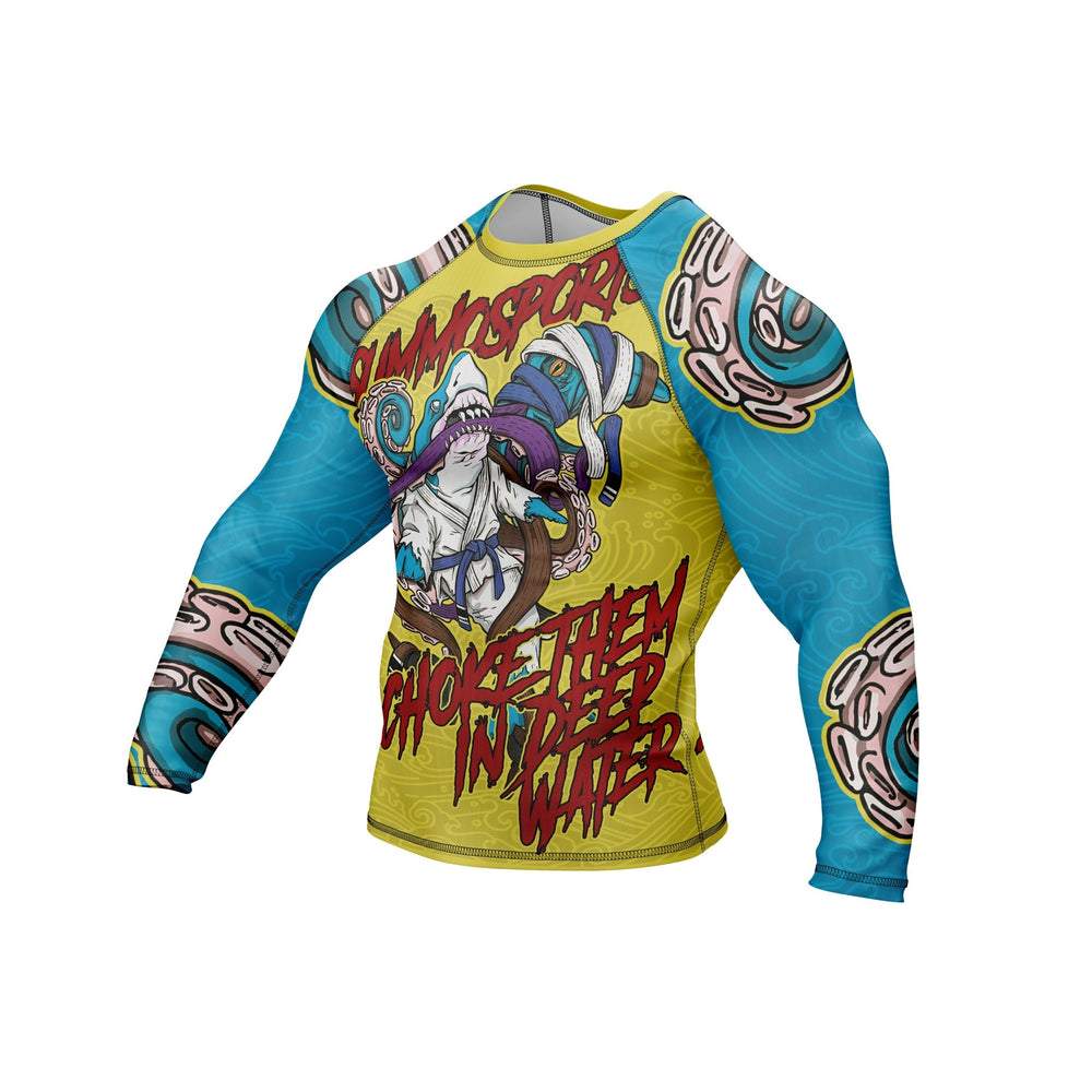 Abyss Choke Premium Bjj Rash Guard For Men/Women - Summo Sports