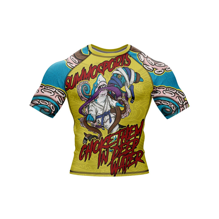 Abyss Choke Premium Bjj Rash Guard For Men/Women - Summo Sports