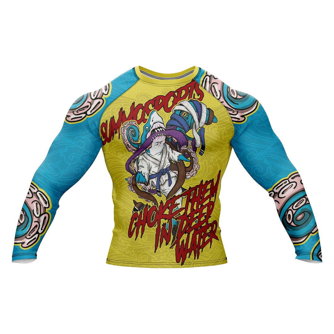 Abyss Choke Premium Bjj Rash Guard For Men/Women - Summo Sports