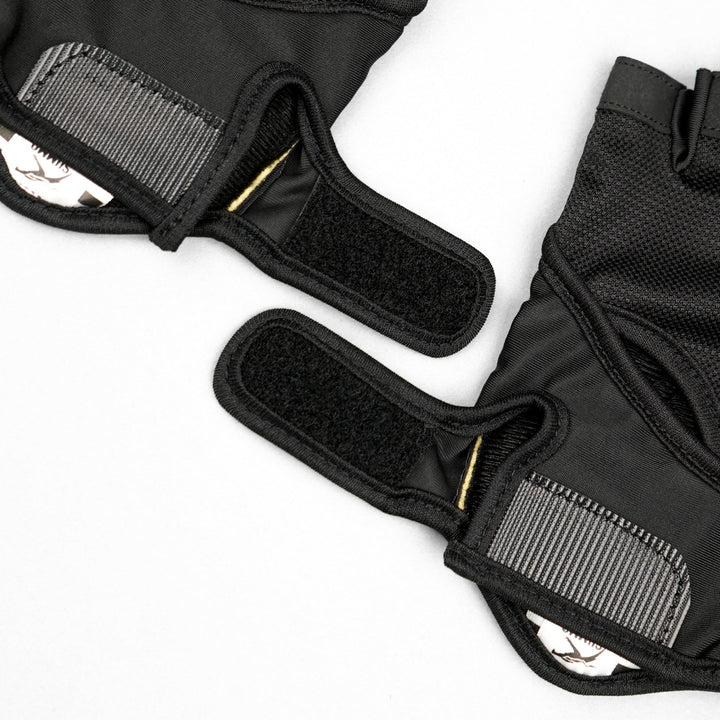 Aero - Mesh Stealth Black Weightlifting Gloves - Summo Sports