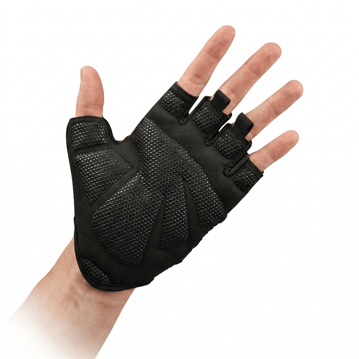 Aero - Mesh Stealth Black Weightlifting Gloves - Summo Sports