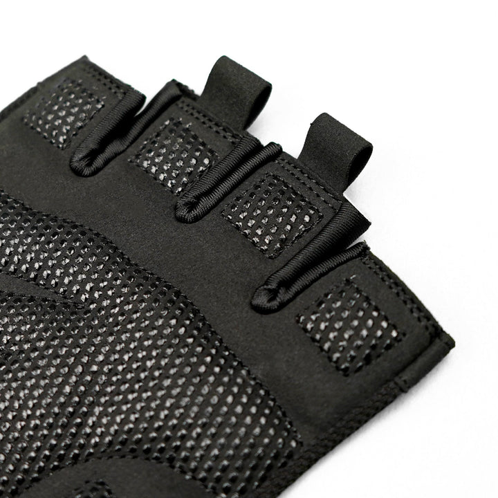 Aero - Mesh Stealth Black Weightlifting Gloves - Summo Sports