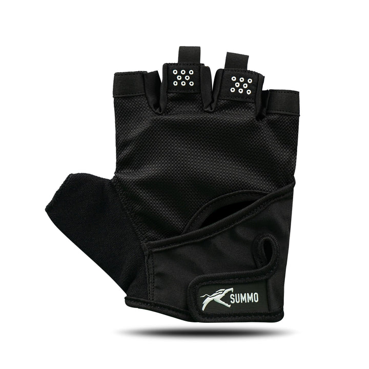 Aero - Mesh Stealth Black Weightlifting Gloves - Summo Sports