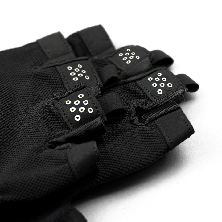 Aero - Mesh Stealth Black Weightlifting Gloves - Summo Sports