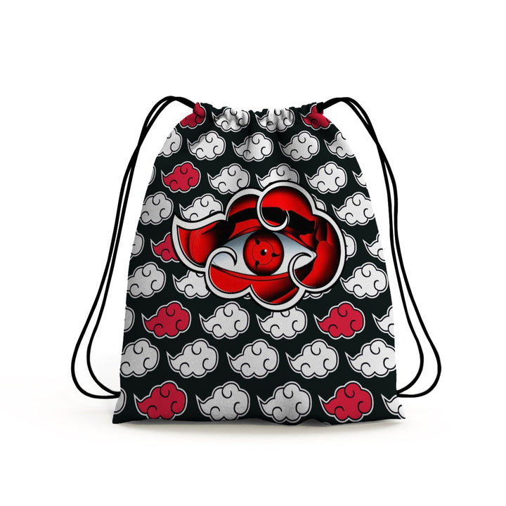 anime style drawstring sports backpack
