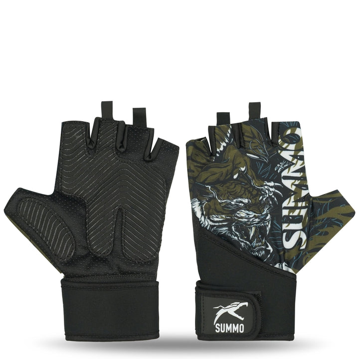 Alpha Beast Weightlifting Gym Gloves - Summo Sports