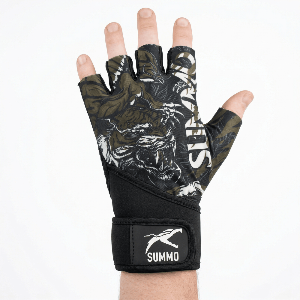 Alpha Beast Weightlifting Gym Gloves - Summo Sports