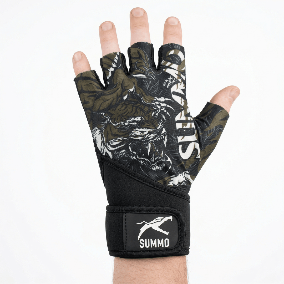Alpha Beast Weightlifting Gym Gloves - Summo Sports