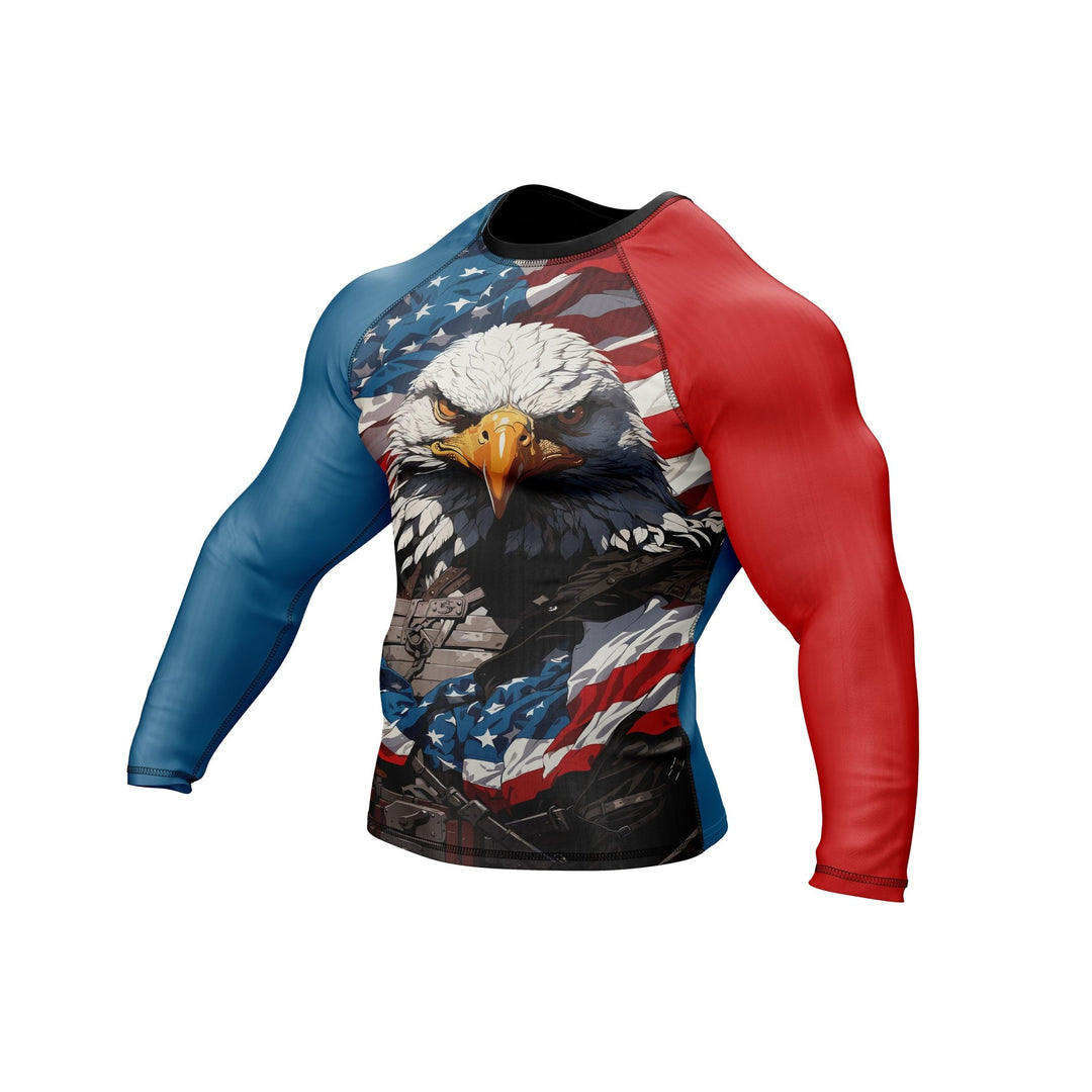 American Eagle Submission Rash Guard For Men/Women - Summo Sports