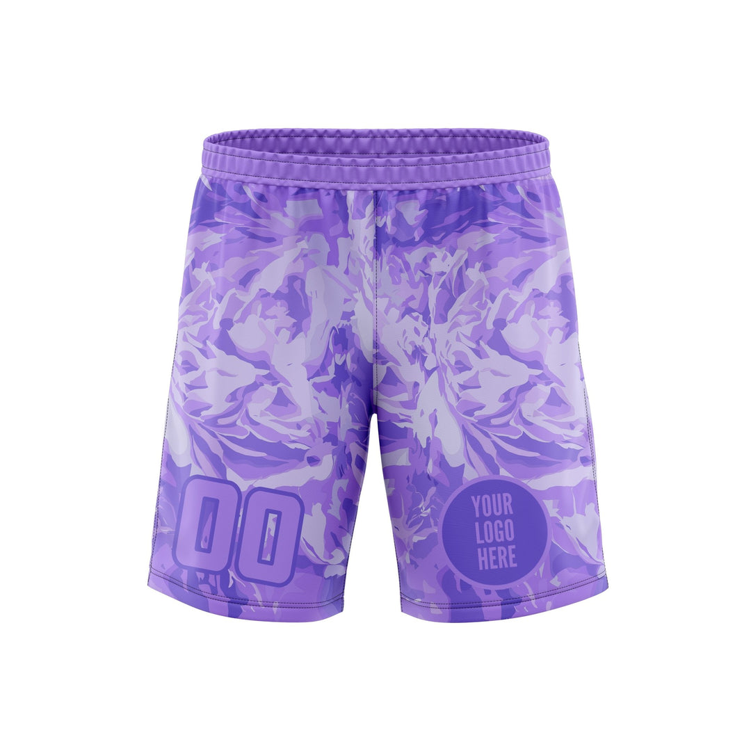 Amethyst Fade Custom Soccer Shorts - Summo Sports