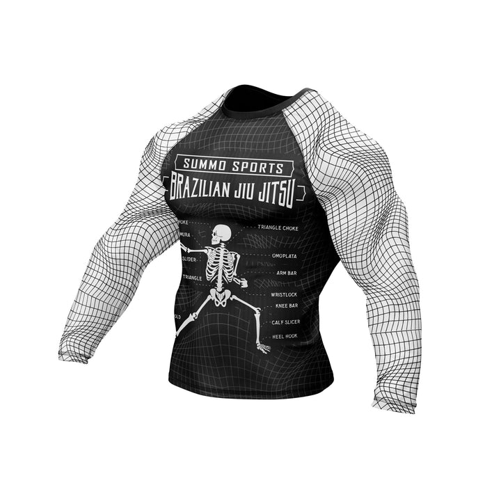 Anatomical Premium Bjj Rash Guard For Men/Women - Summo Sports