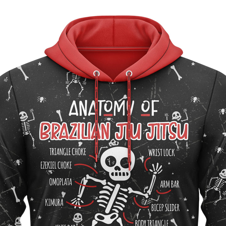 Anatomy of BJJ Full - Print Hoodie For Men/Women - Summo Sports