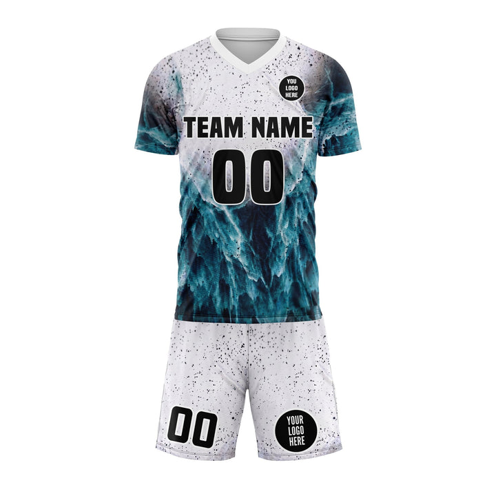 Arctic Splash Custom Soccer Uniform - Summo Sports
