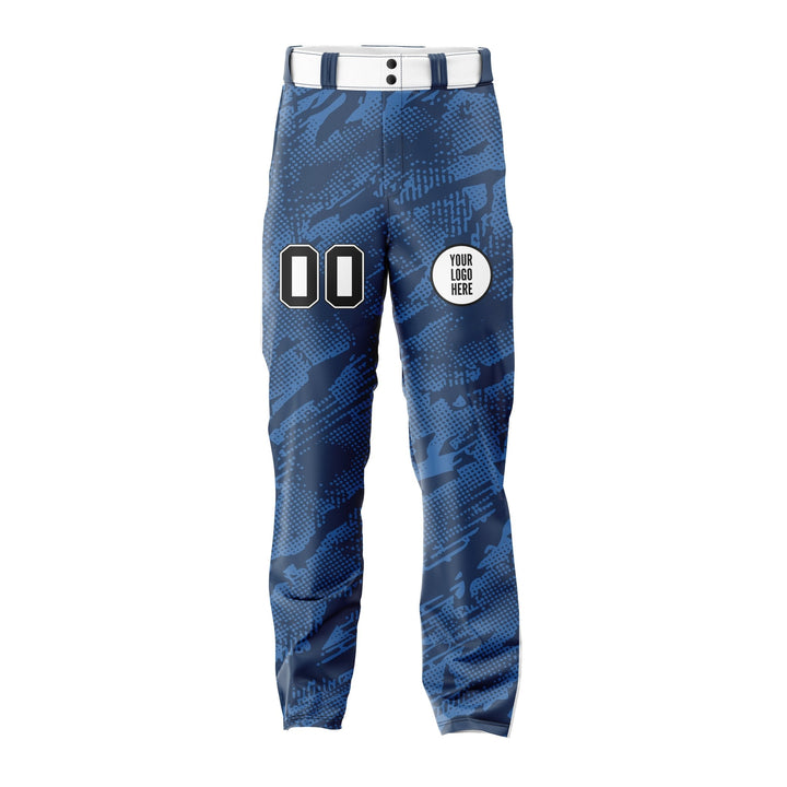 Azure Phantom Custom Baseball Pants - Summo Sports