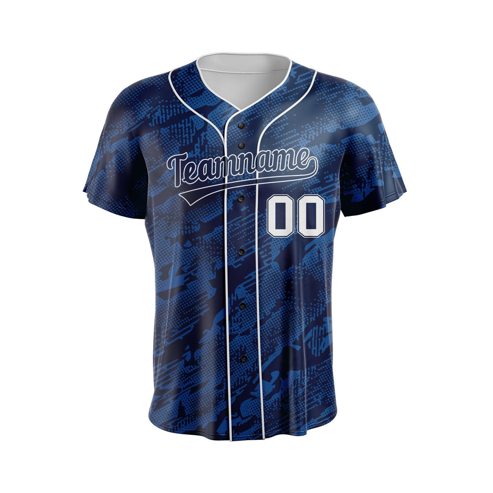 Azure Phantom Custom Baseball Uniform - Summo Sports