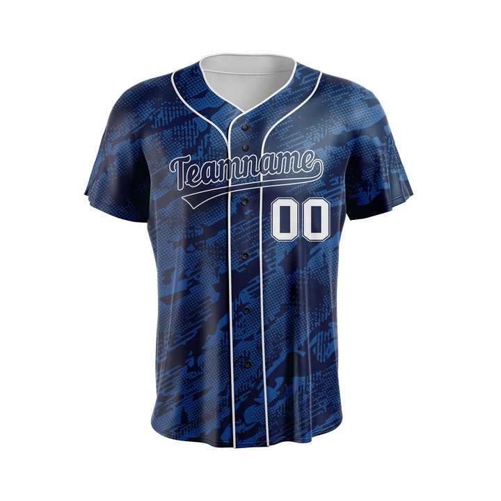 Azure Phantom Custom Baseball Uniform - Summo Sports
