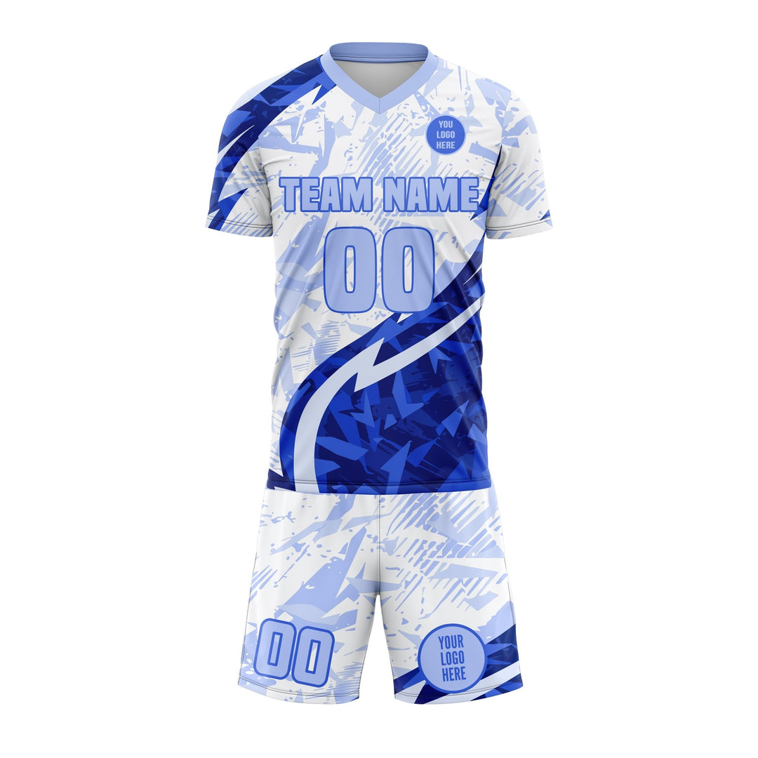 Azure Surge Custom Soccer Uniform - Summo Sports