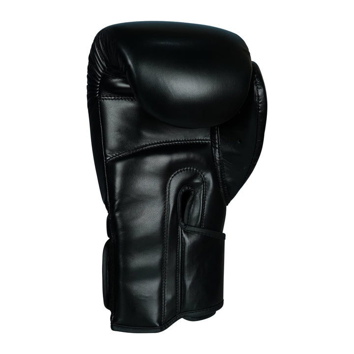 Basic Black PU Leather Boxing Gloves - Summo Sports