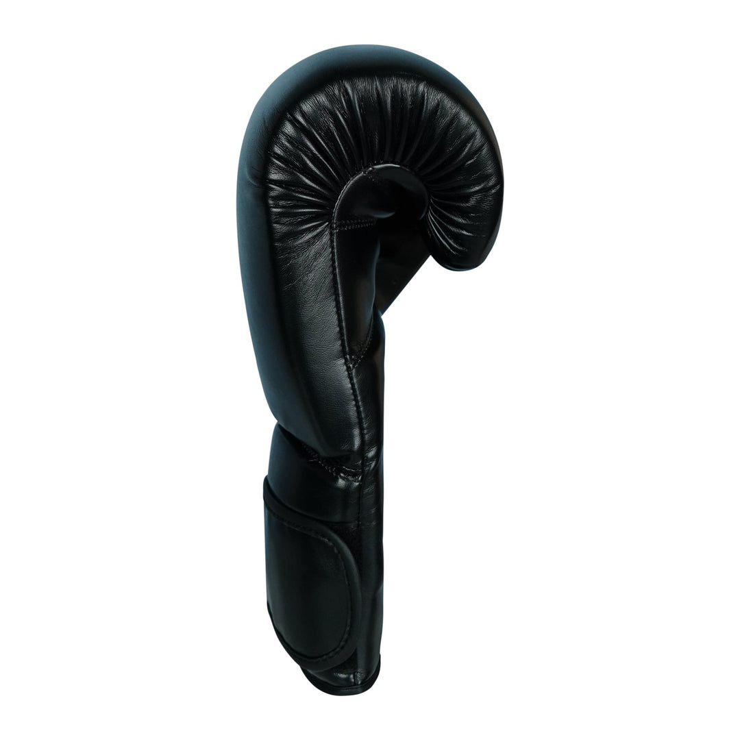Basic Black PU Leather Boxing Gloves - Summo Sports