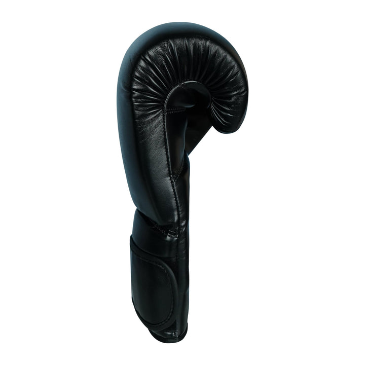 Basic Black PU Leather Boxing Gloves - Summo Sports