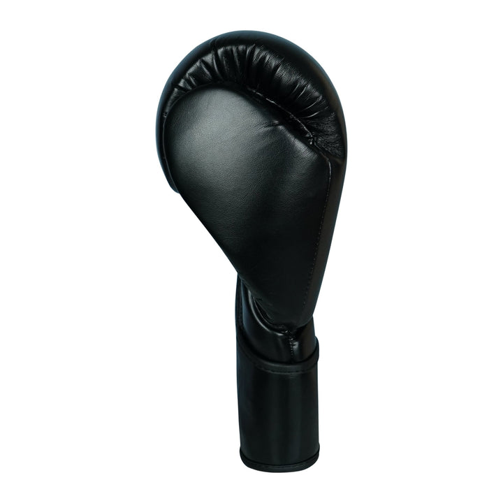 Basic Black PU Leather Boxing Gloves - Summo Sports