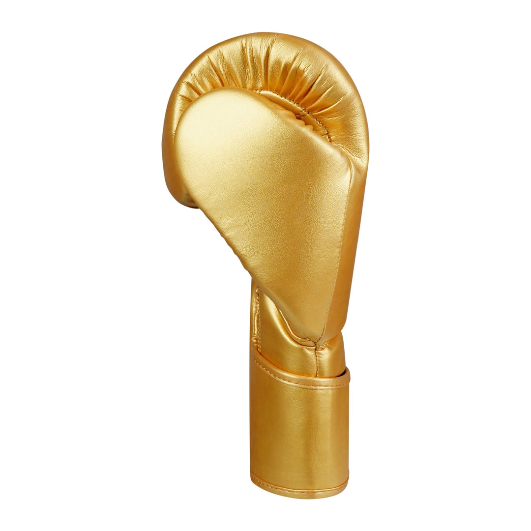 Basic Golden PU Leather Boxing Gloves - Summo Sports