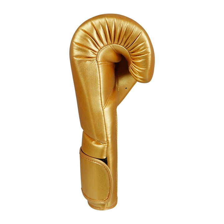 Basic Golden PU Leather Boxing Gloves - Summo Sports