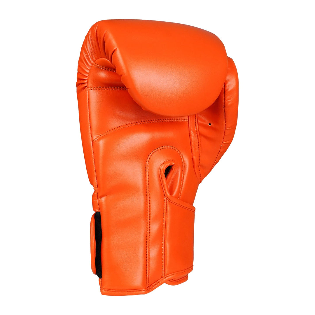 Basic Orange PU Leather Boxing Gloves - Summo Sports