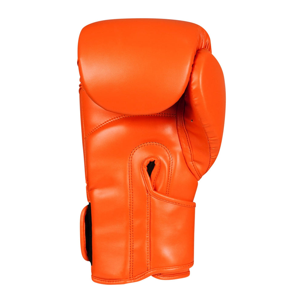 Basic Orange PU Leather Boxing Gloves - Summo Sports