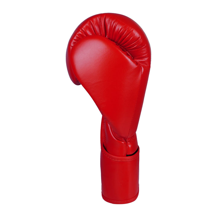 Basic Red PU Leather Boxing Gloves - Summo Sports