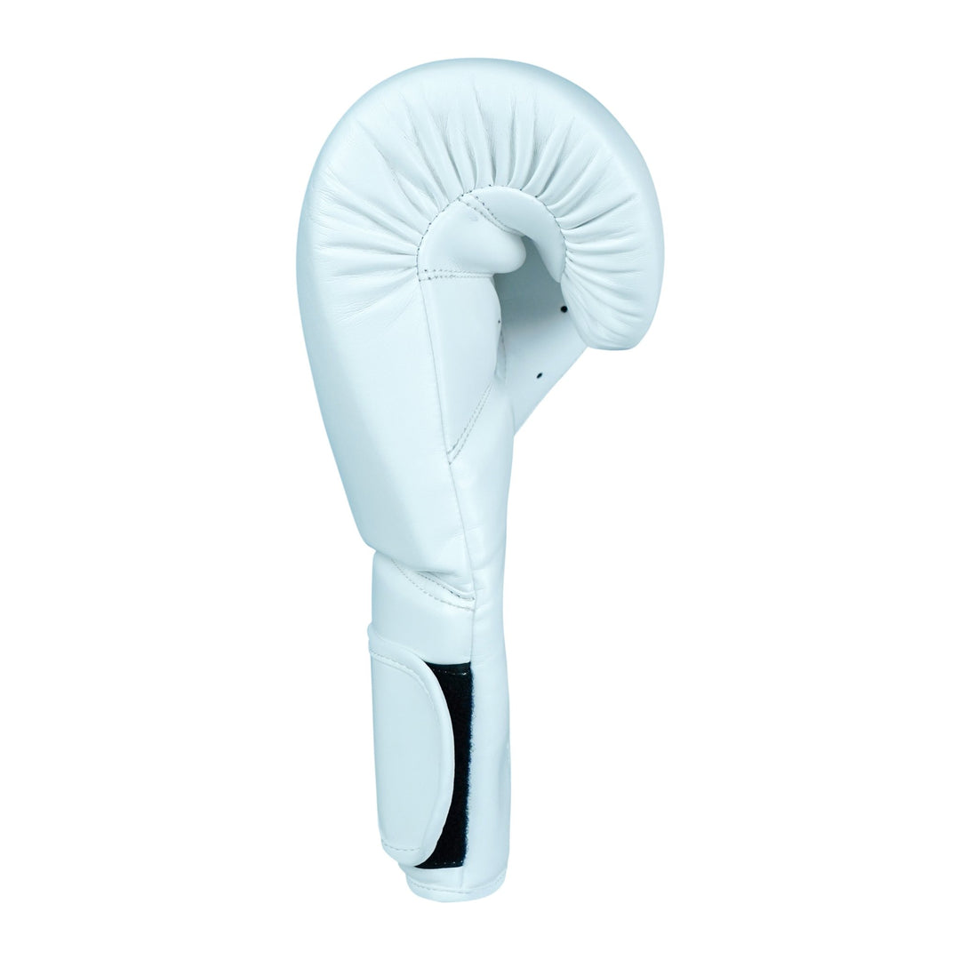 Basic White PU Leather Boxing Gloves - Summo Sports