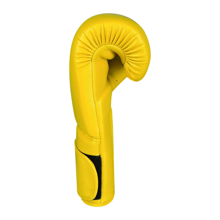 Basic Yellow PU Leather Boxing Gloves - Summo Sports