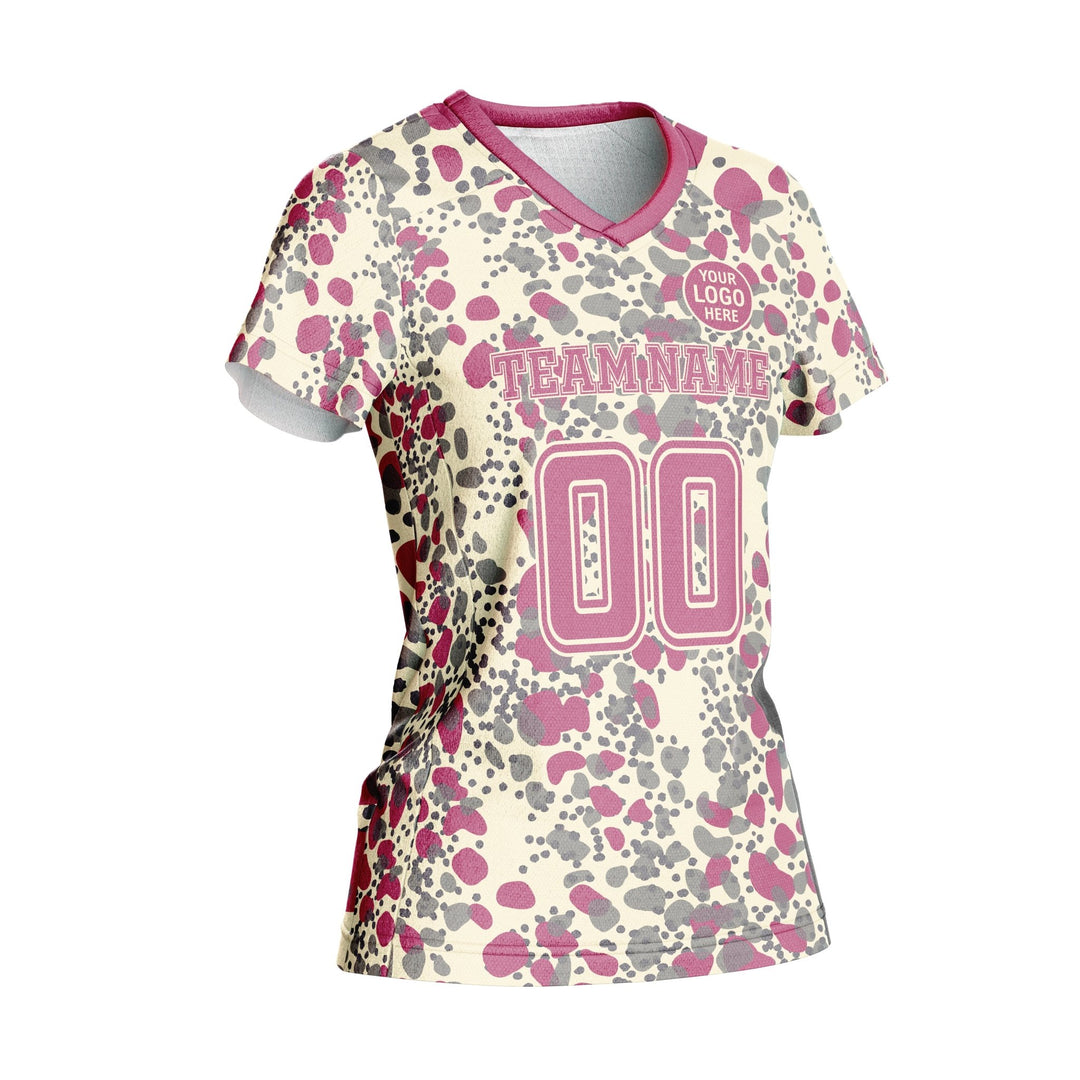 Berry Splash Custom Volleyball Jersey - Summo Sports
