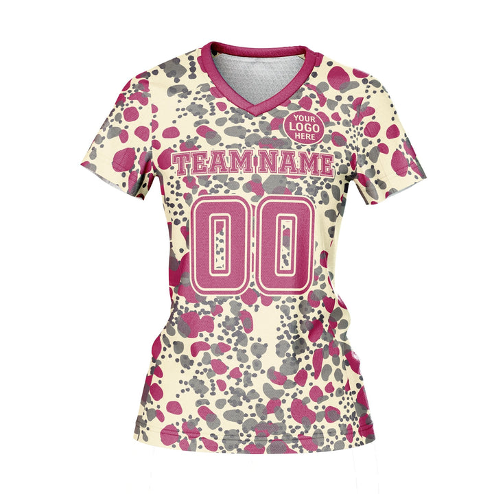 Berry Splash Custom Volleyball Jersey - Summo Sports