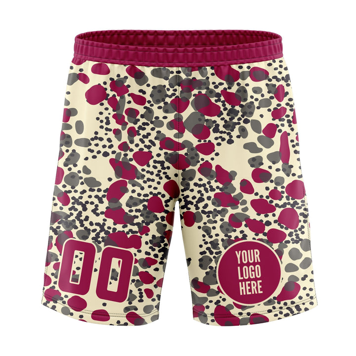 Berry Splash Custom Volleyball Shorts - Summo Sports