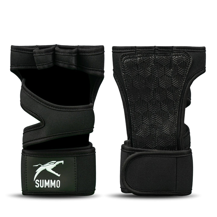 Black Hex - Traction Weightlifting Grips - Summo Sports