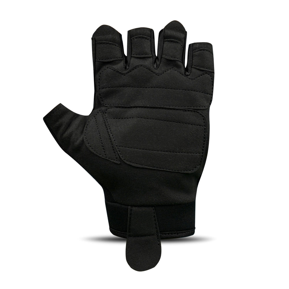 Black Suede Palm Weightlifting Gym Gloves - Summo Sports