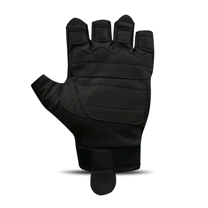 Black Suede Palm Weightlifting Gym Gloves - Summo Sports