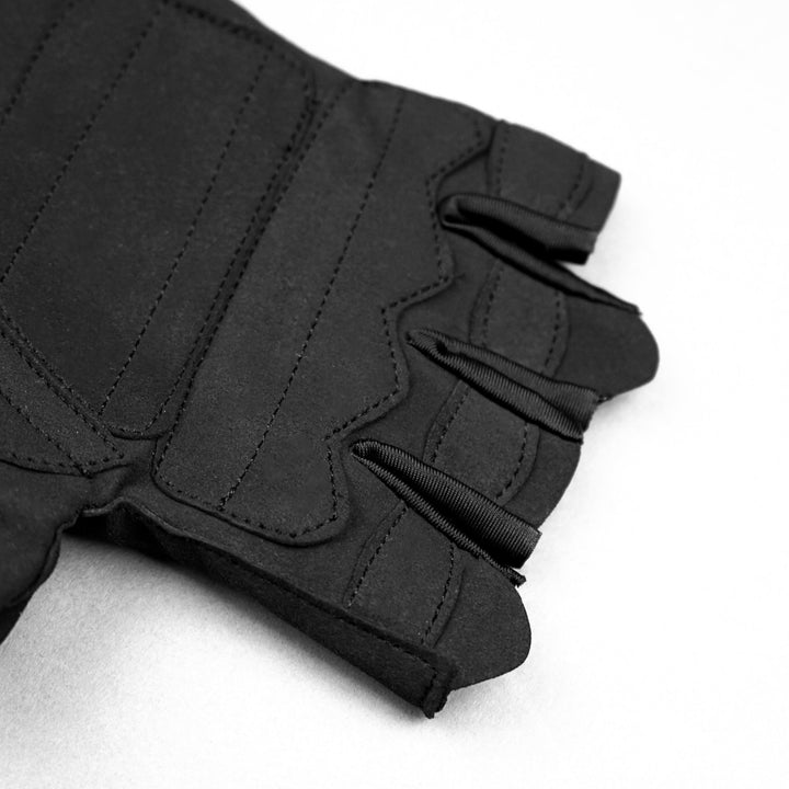 Black Suede Palm Weightlifting Gym Gloves - Summo Sports