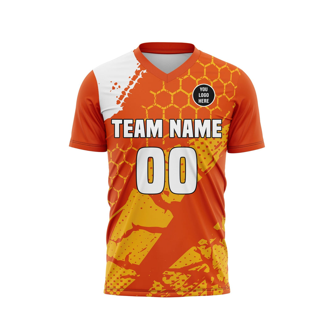 Blaze Grid Custom Soccer Jersey - Summo Sports